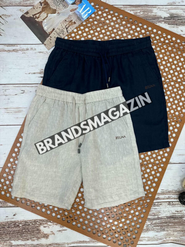 Льняные шорты Zegna BM72175577