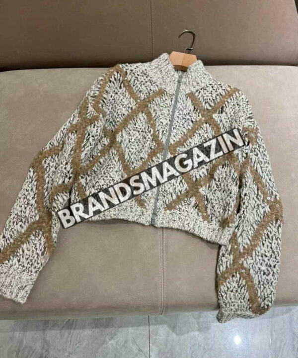 Бомбер Brunello Cucinelli BM47001128377 Бомбер Brunello Cucinelli BM47001128377