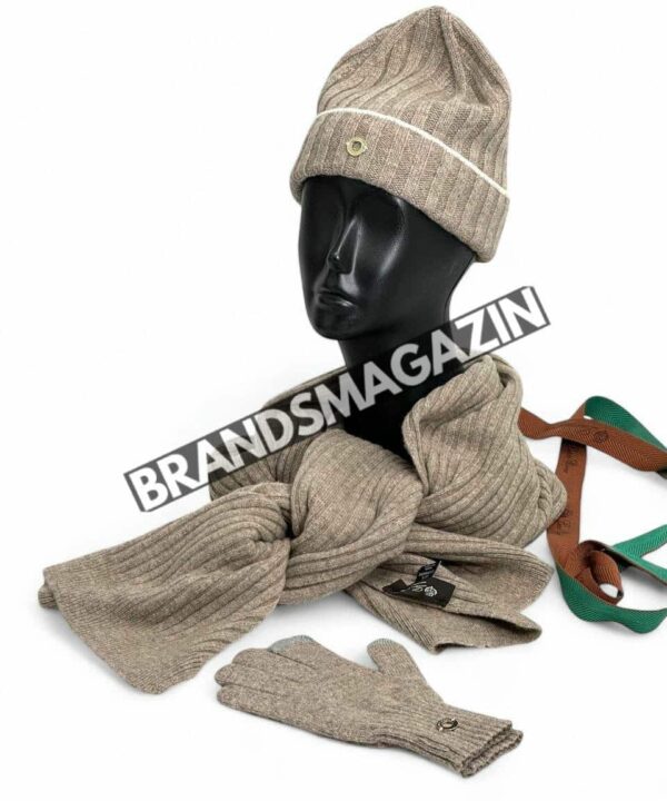 Комплект Loro Piana (шапка + перчатки + шарф) BM46639235677 Комплект Loro Piana (шапка + перчатки + шарф) BM46639235677