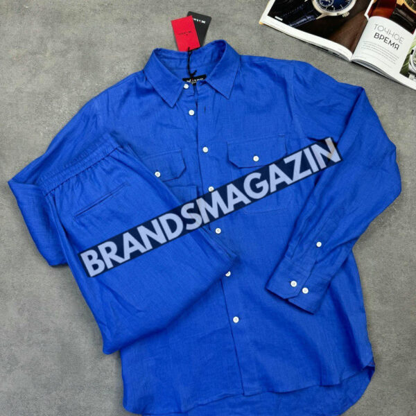Льняной костюм Kiton BM7042977