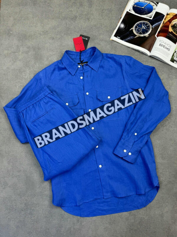 Льняной костюм Kiton BM7042977