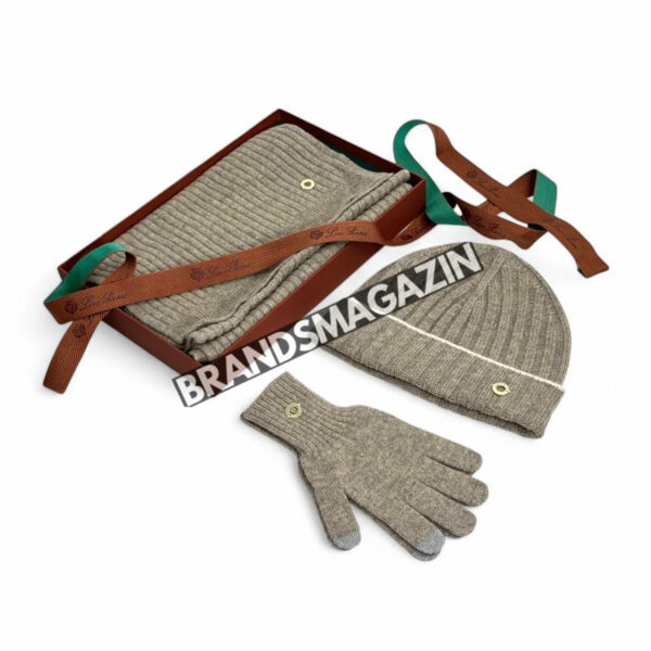 Комплект Loro Piana (шапка + перчатки + шарф) BM46639235677 3