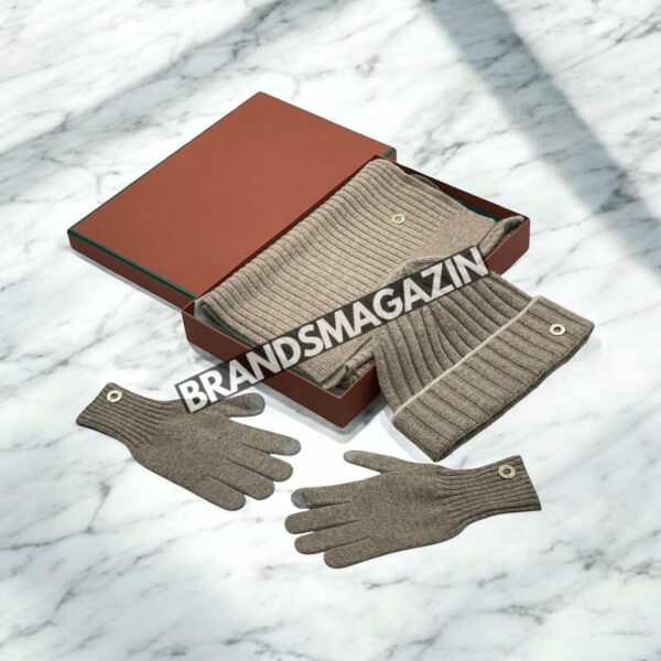 Комплект Loro Piana (шапка + перчатки + шарф) BM46639235677 7