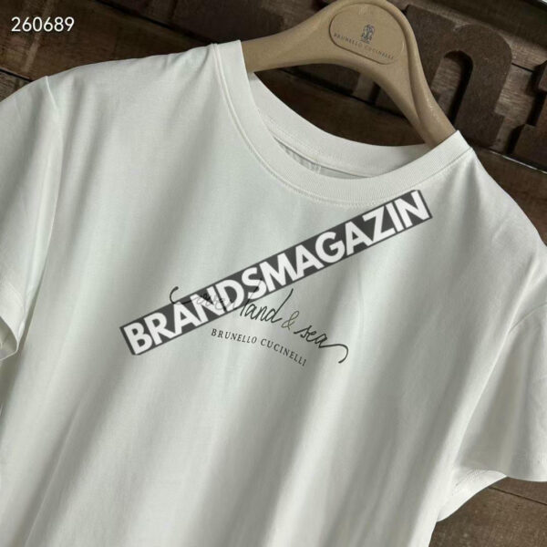 Футболка Brunello Cucinelli BM47635123877 5