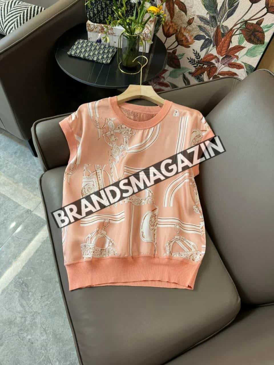 Футболка Hermes BM71300677 3 Футболка Hermes BM71300677 3