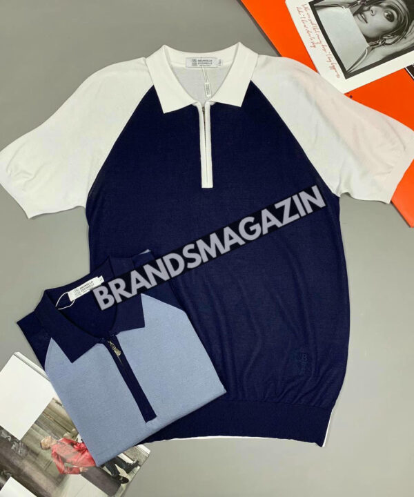 Поло Brunello Cucinelli BM47636916977 Поло Brunello Cucinelli BM47636916977