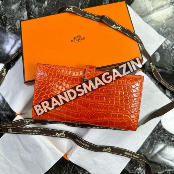 Клатч Hermes из кожи крокодила BM46384243077
