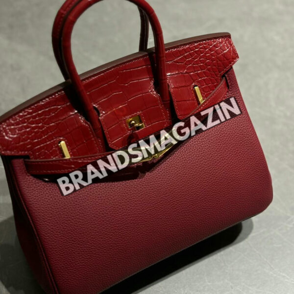 Сумка Hermes из кожи крокодила 25 см BM46807255577