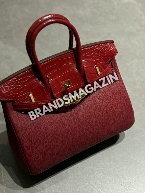 Сумка Hermes из кожи крокодила 25 см BM46807255577