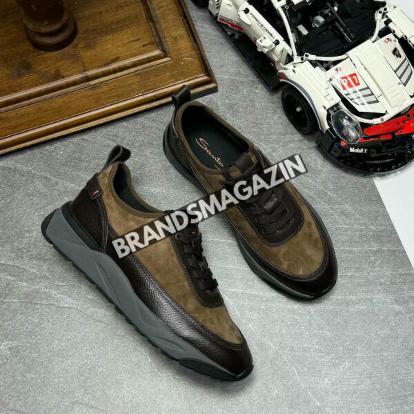 Кроссовки Santoni BM46324246077 5
