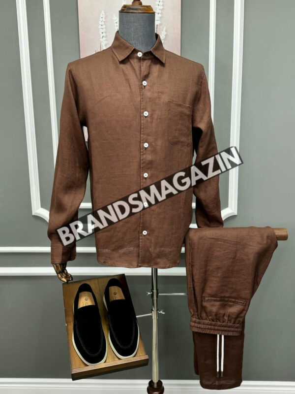 Льняной костюм Loro Piana BM71170277