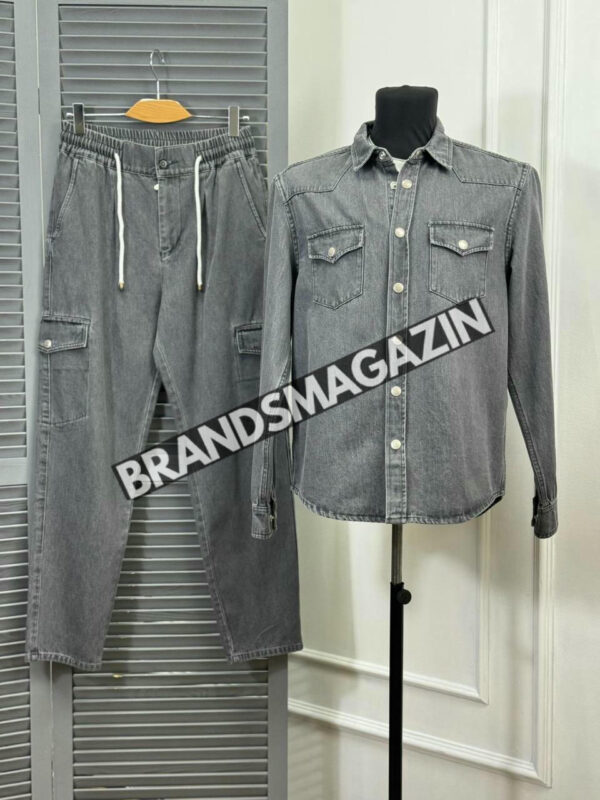 Джинсовый костюм Brunello Cucinelli BM46797762977