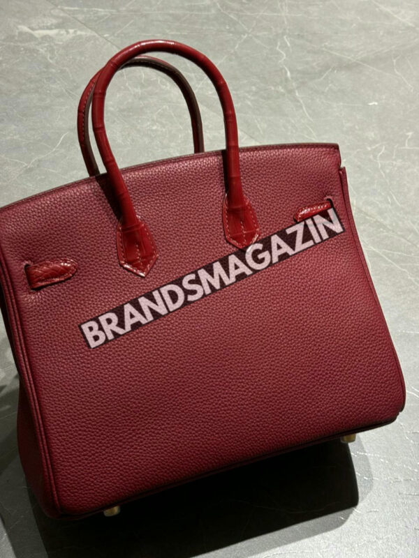 Сумка Hermes из кожи крокодила 25 см BM46807255577 2