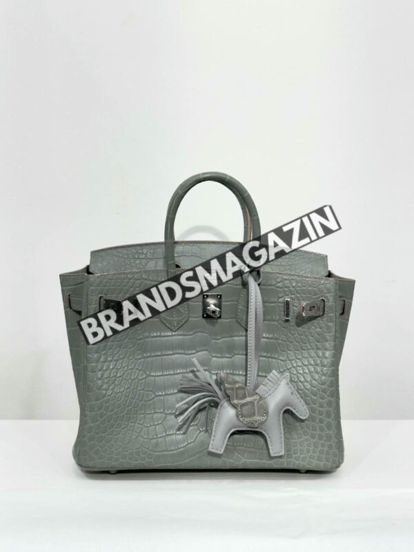 Сумка Hermes из кожи крокодила 25 см BM46622476977 2