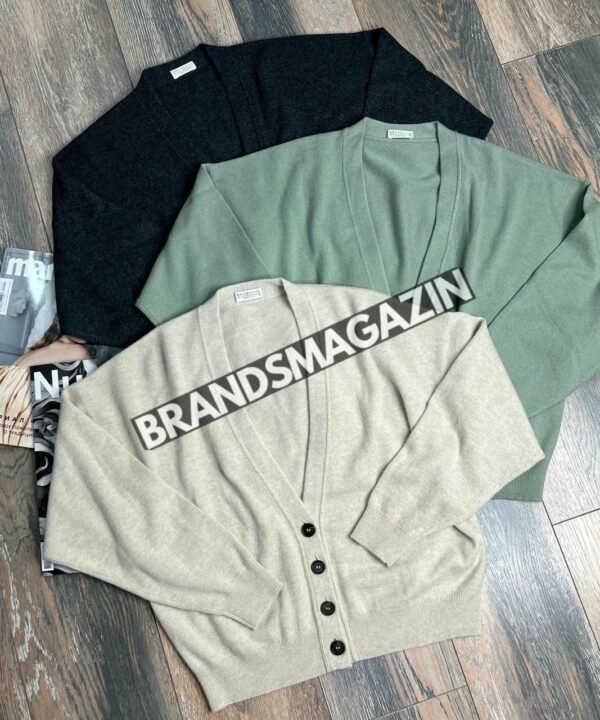 Кардиган Brunello Cucinelli BM47593557877 Кардиган Brunello Cucinelli BM47593557877