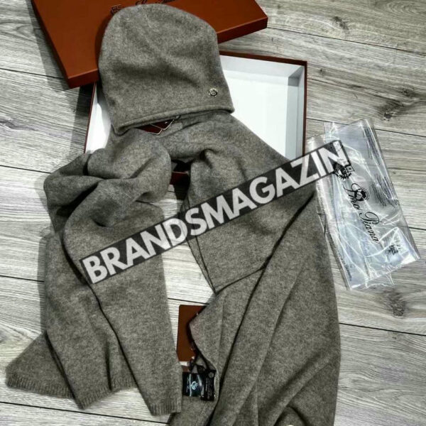 Комплект Loro Piana (шарф + шапка) BM46567600877