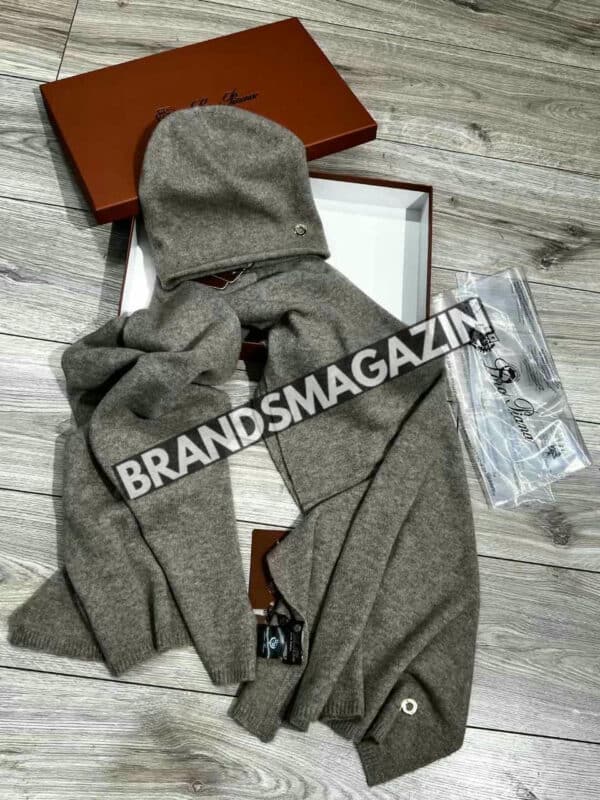 Комплект Loro Piana (шарф + шапка) BM46567600877