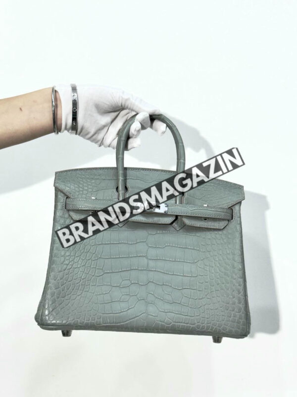 Сумка Hermes из кожи крокодила 25 см BM46622476977 3