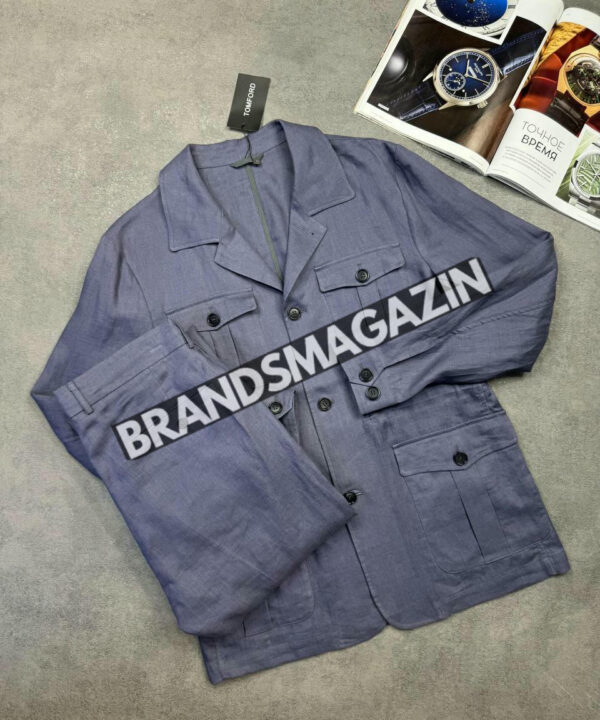 Льняной костюм Tom Ford BM7004477 Льняной костюм Tom Ford BM7004477