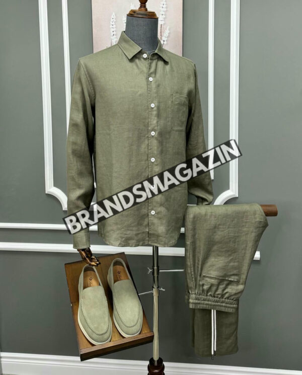 Льняной костюм Loro Piana BM71170377