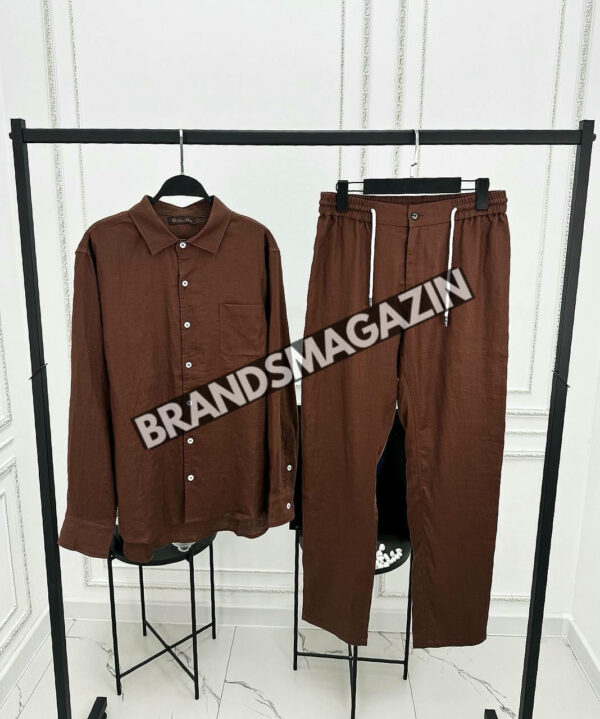 Льняной костюм Loro Piana BM71821777
