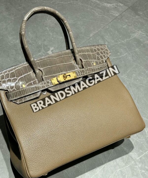 Сумка Hermes из кожи крокодила 30 см BM46807183477 Сумка Hermes из кожи крокодила 30 см BM46807183477