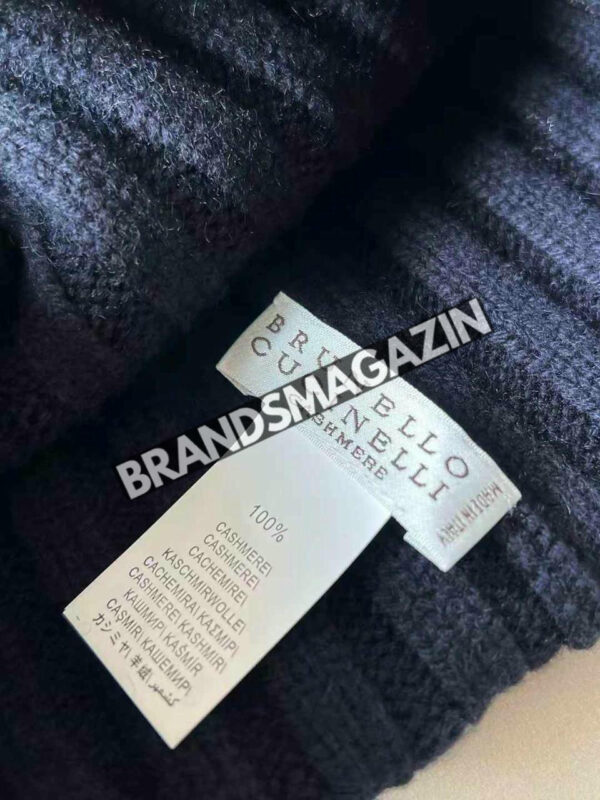 Комплект шапка и шарф Brunello Cucinelli BM46811011477 5
