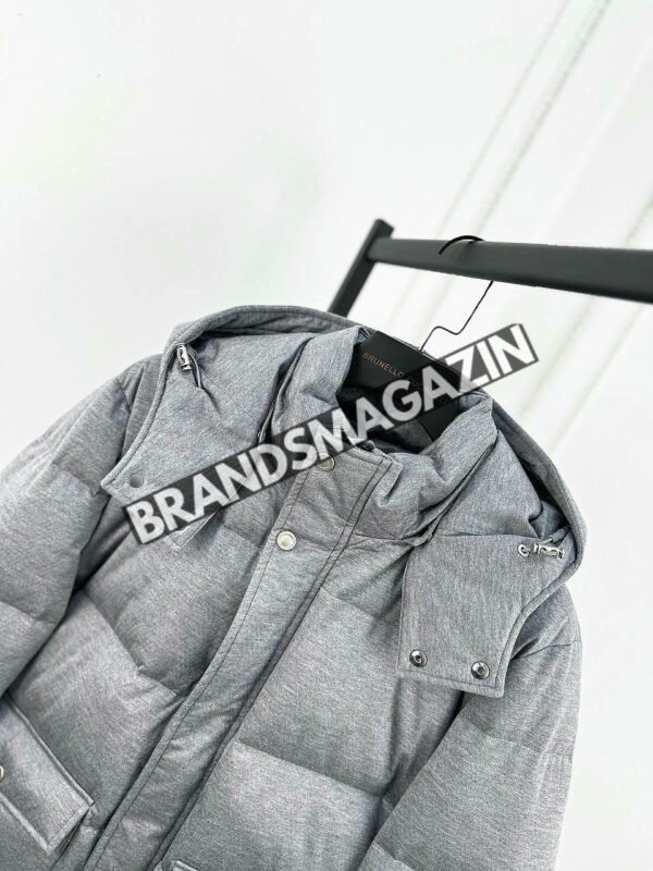 Пуховик Brunello Cucinelli BM46504030777 4