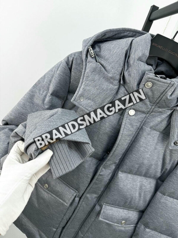 Пуховик Brunello Cucinelli BM46504030777 5