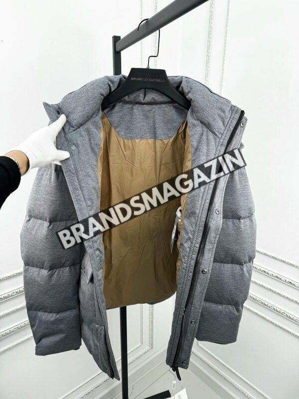 Пуховик Brunello Cucinelli BM46504030777 6