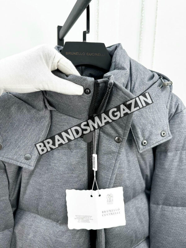 Пуховик Brunello Cucinelli BM46504030777 7