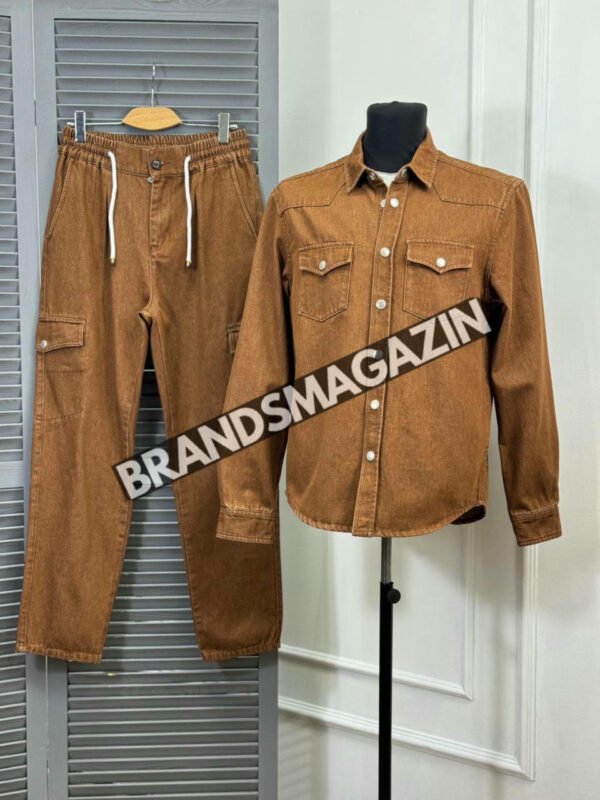 Джинсовый костюм Brunello Cucinelli BM46797766577