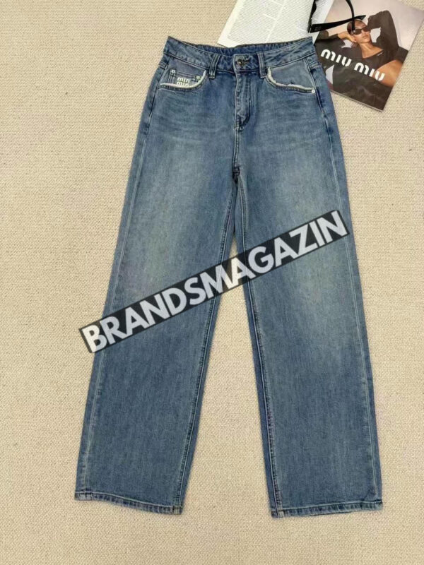 Джинсы MIU MIU BM47631227377 2