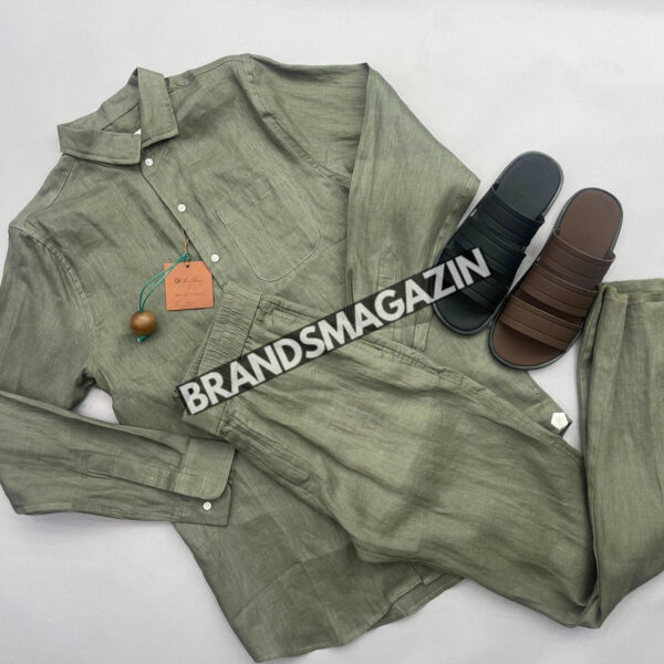Льняной костюм Loro Piana BM71928077
