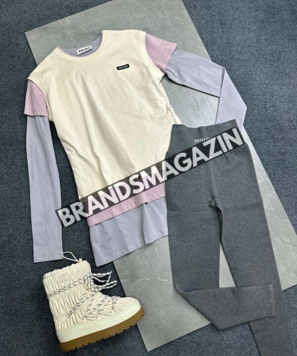 Лонгслив MIU MIU BM47148563877 Лонгслив MIU MIU BM47148563877