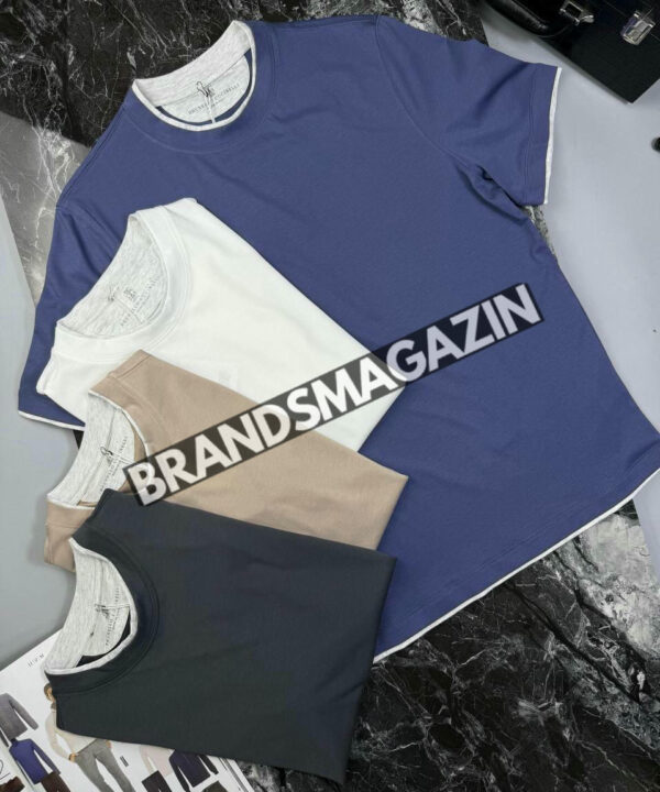 Футболка Brunello Cucinelli BM47647096977 Футболка Brunello Cucinelli BM47647096977