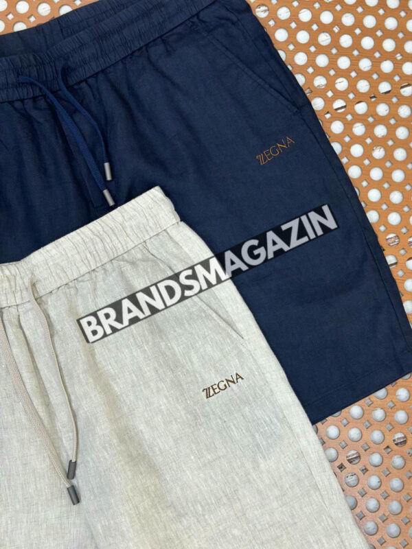 Льняные шорты Zegna BM72175577 2