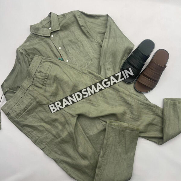 Льняной костюм Loro Piana BM71928077 2