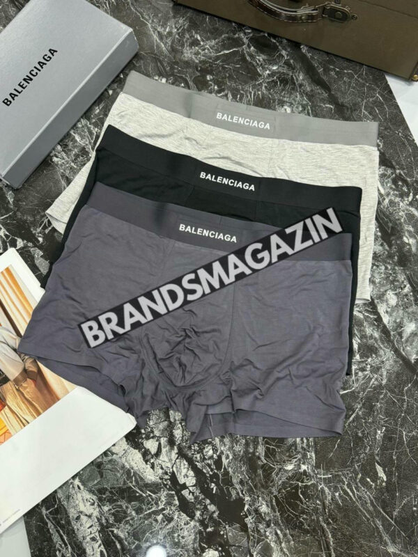 Комплект трусов боксеры Balenciaga BM7068977