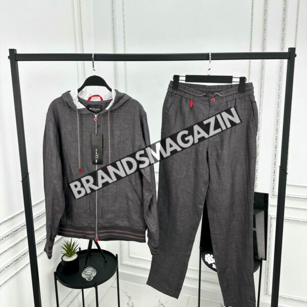 Льняной костюм Kiton BM70450977