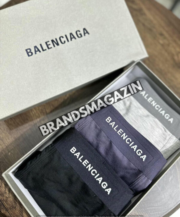 Комплект трусов боксеры Balenciaga BM67975677 Комплект трусов боксеры Balenciaga BM67975677