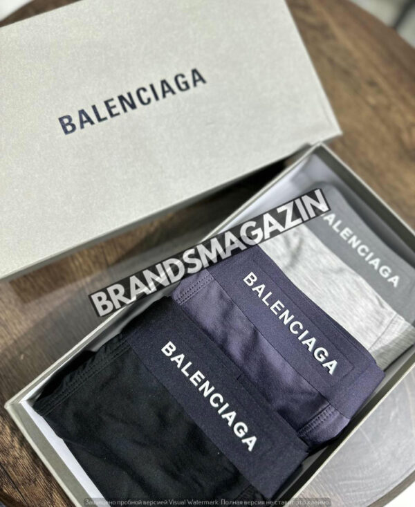 Комплект трусов боксеры Balenciaga BM67975677
