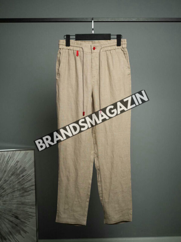 Льняной костюм Kiton BM70741577 8
