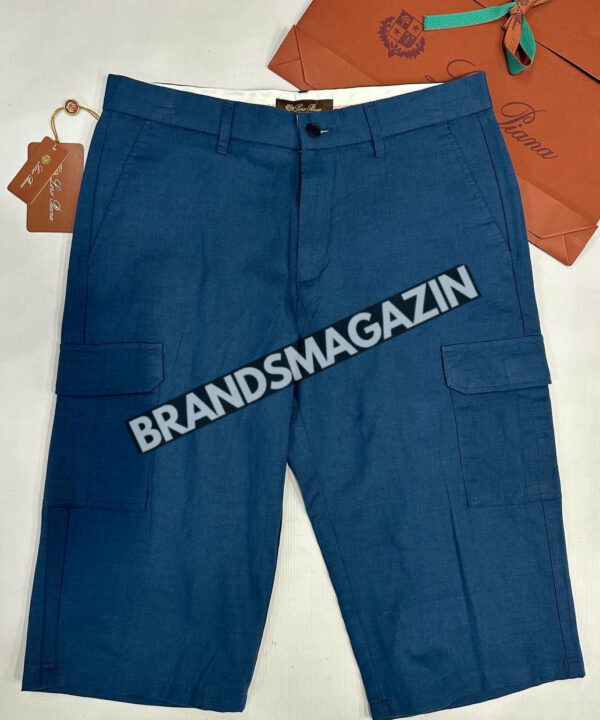 Льняные шорты Loro Piana BM72150677 Льняные шорты Loro Piana BM72150677