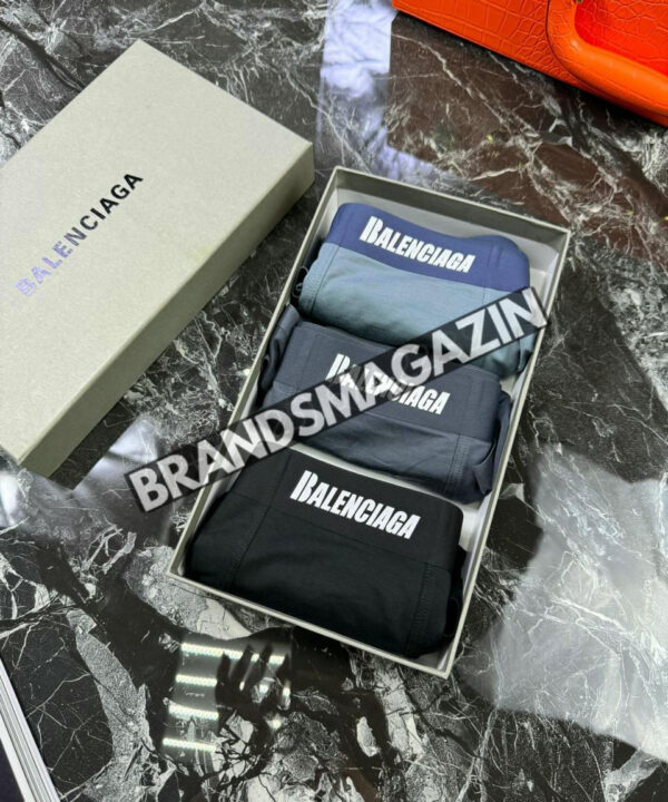 Комплект трусов боксеры Balenciaga BM69376177 Комплект трусов боксеры Balenciaga BM69376177