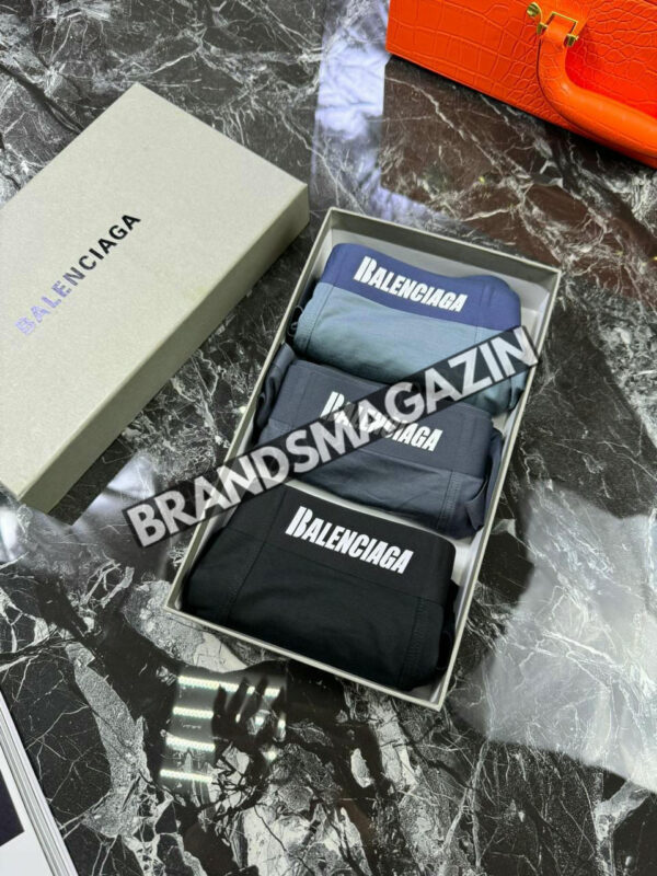 Комплект трусов боксеры Balenciaga BM69376177