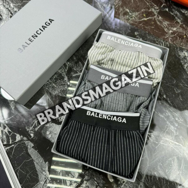 Комплект трусов боксеры Balenciaga BM69376277