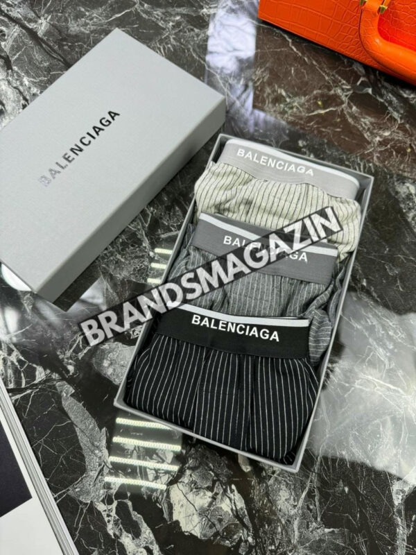 Комплект трусов боксеры Balenciaga BM69376277
