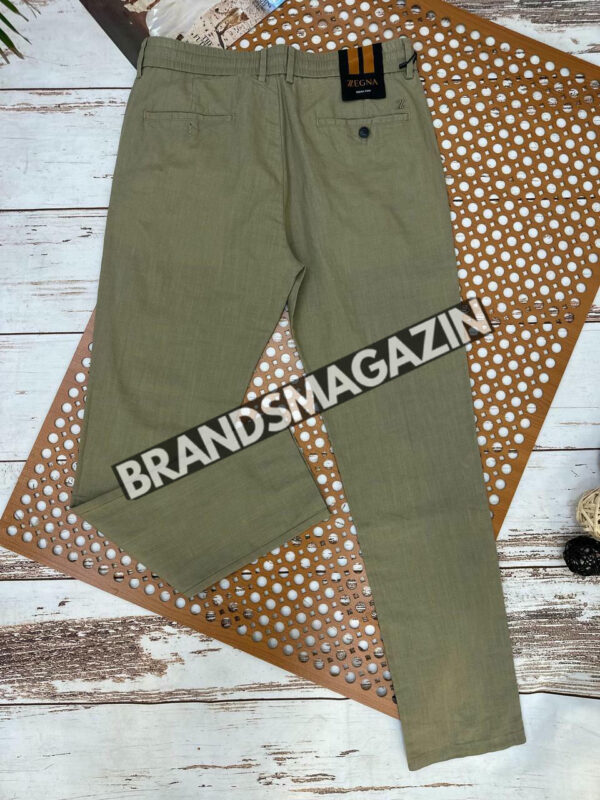 Льняные брюки Zegna BM72175877
