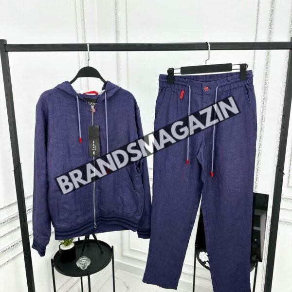 Льняной костюм Kiton BM70451077
